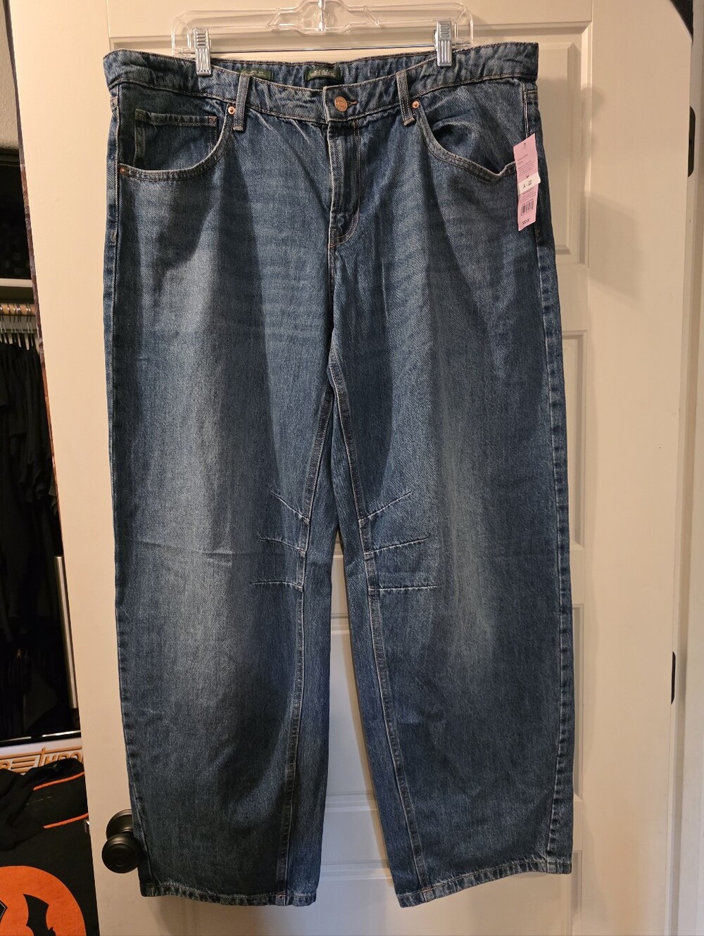 NWT Wild Fable Dark Wash Wide Barrel Jeans Size 16